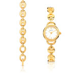 Montre et bracelet dores