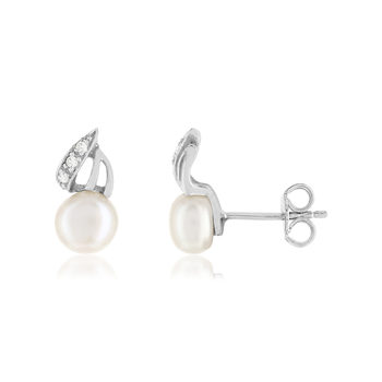 Parure argent 925 perle de culture de Chine