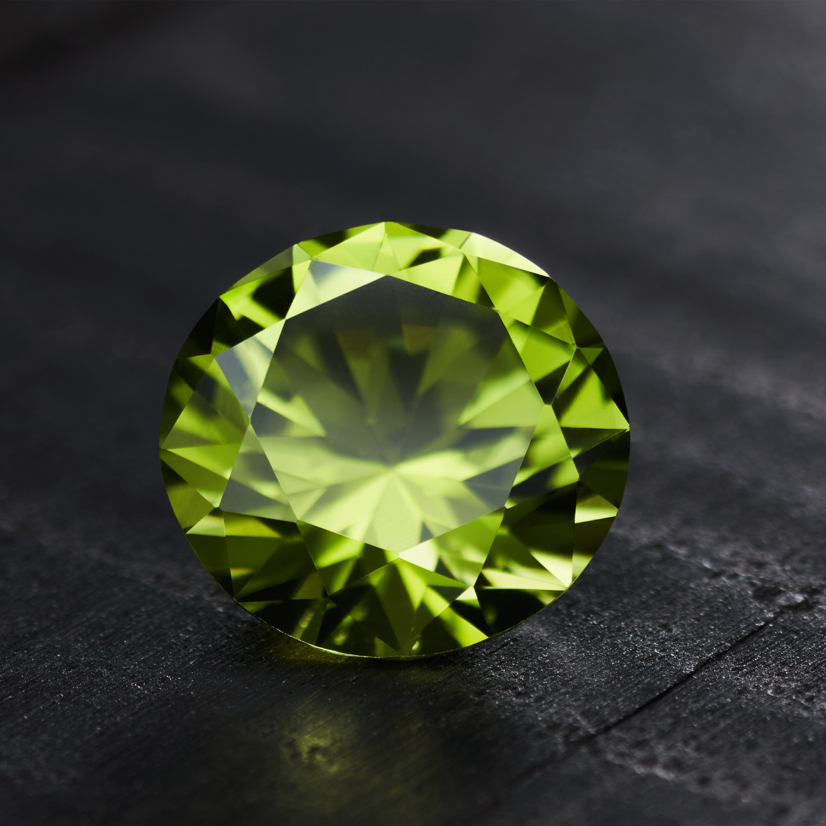 Peridot 2,94 ct - vue D1