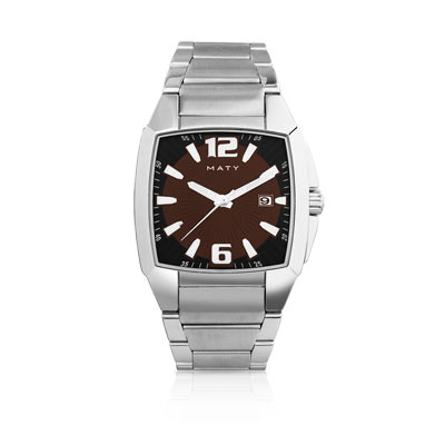 Montre homme bracelet acier