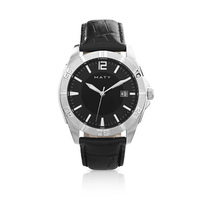 Montre homme bracelet cuir