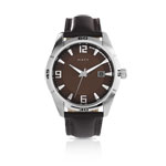 Montre homme bracelet cuir