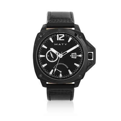 Montre homme bracelet cuir