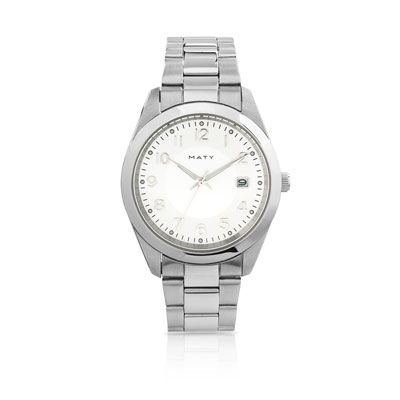 Montre homme bracelet acier
