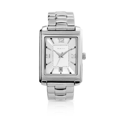 Montre homme bracelet acier