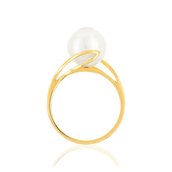 Bague MATY Or 375 jaune Perle de culture de Chine