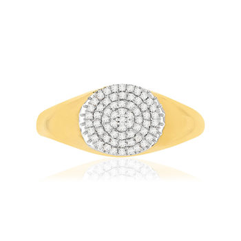 Bague MATY Or 375 2 tons Diamants