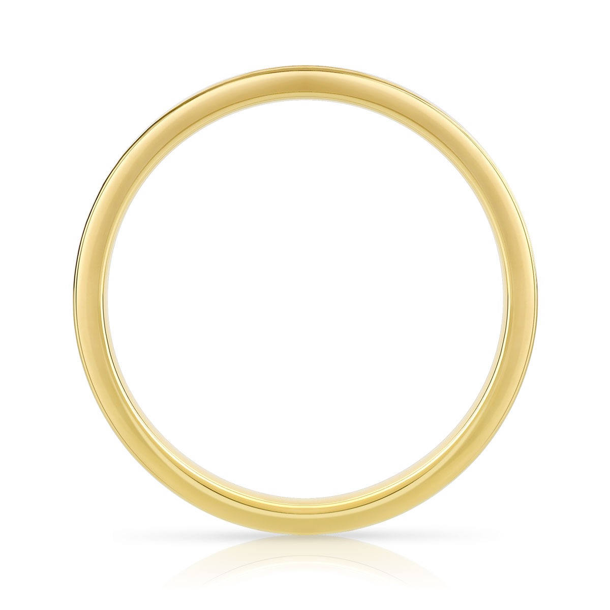 Alliance or 750 jaune diamant H/SI - vue 2
