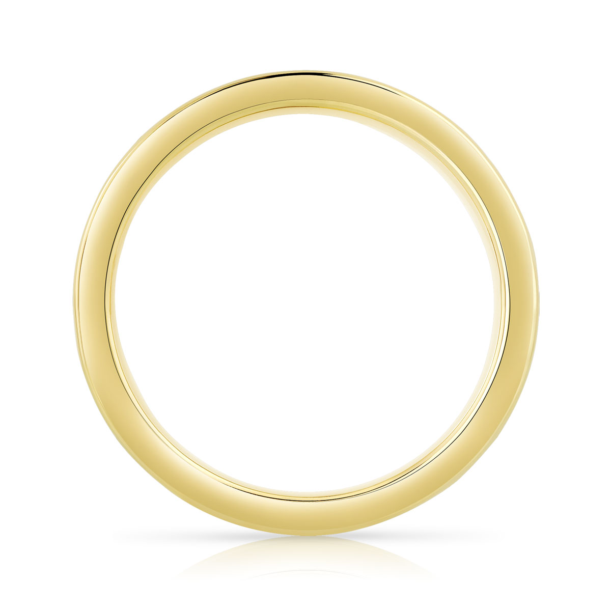Alliance or 750 jaune diamant H/SI - vue 2