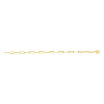 Bracelet acier jaune 20 cm
