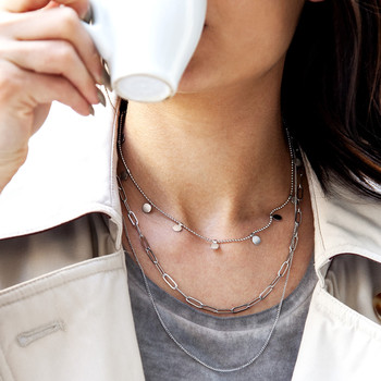 Collier acier 45 cm