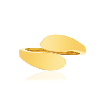 Gold plate ring