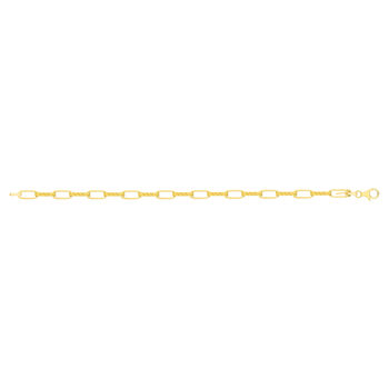Bracelet or jaune 750 19 cm