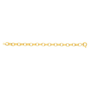 Bracelet or jaune 750 19 cm