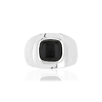 Bague argent 925 onyx