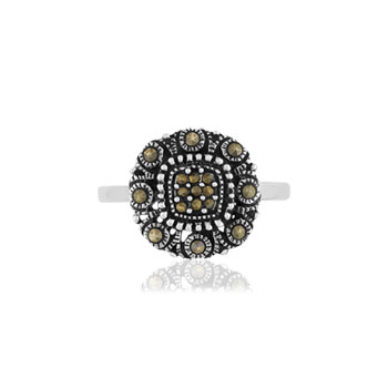 Bague argent 925 marcassites