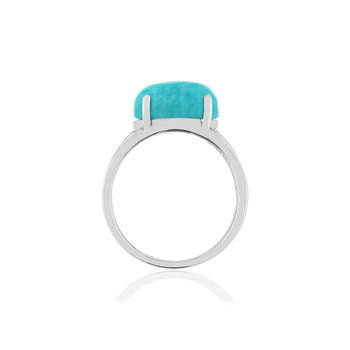 Bague argent 925 amazonite