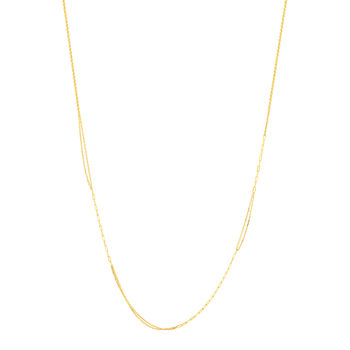 Collier or 375 jaune 45 cm