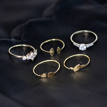 Bague or 375 jaune zirconias