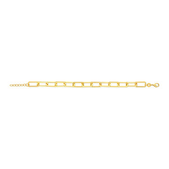18 cm yellow gold-plated bracelet