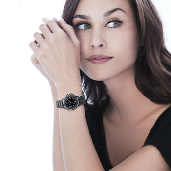 Montre Stay Original femme bracelet acier céramique