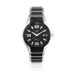 Montre Stay Original homme bracelet acier c&eacute;ramique