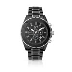 Montre Stay Original homme chronographe acier c&eacute;ramique