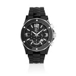 Montre Stay Original homme chronographe bracelet acier c&eacute;ramique