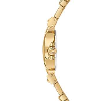Montre Opéra femme acier doré