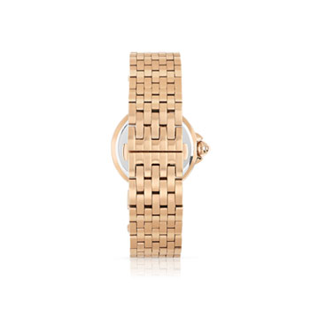 Montre Opéra femme acier rosé