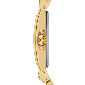 Montre Opéra femme acier doré