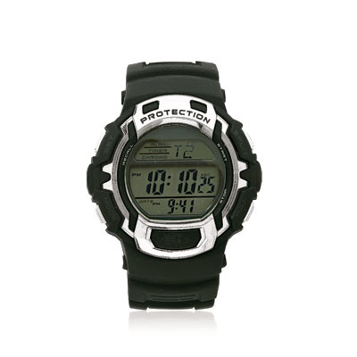 Montre homme affichage numérique bracelet caoutchouc