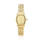Montre femme plaqu&eacute; or