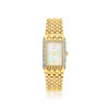 Montre femme bracelet métal plaqué