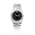 Montre femme bracelet acier