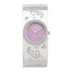 Montre femme bracelet chromé
