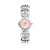 Montre femme bracelet m&eacute;tal clhrom&eacute;