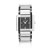 Boite femme bracelet m&eacute;tal chrom&eacute;