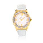 Montre femme bracelet cuir