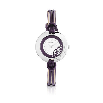 Montre femme bracelet cuir
