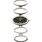 Montre femme bracelet m&eacute;tal chrom&eacute;