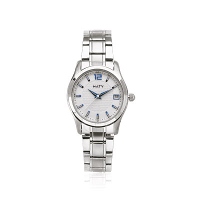 Montre femme bracelet acier