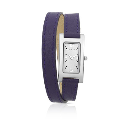 Montre femme bracelet cuir