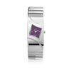 Montre femme bracelet chromé