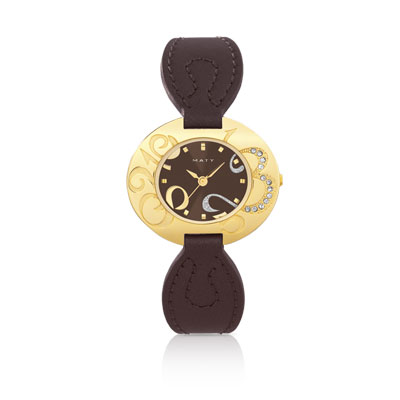 Montre femme bracelet cuir