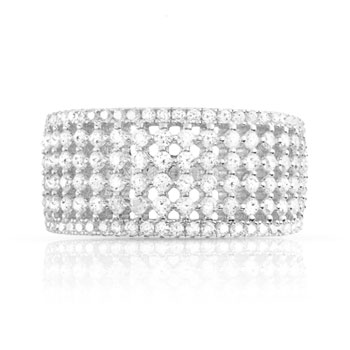 Bague argent 925 zirconia