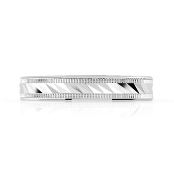 Alliance argent 925 4 mm