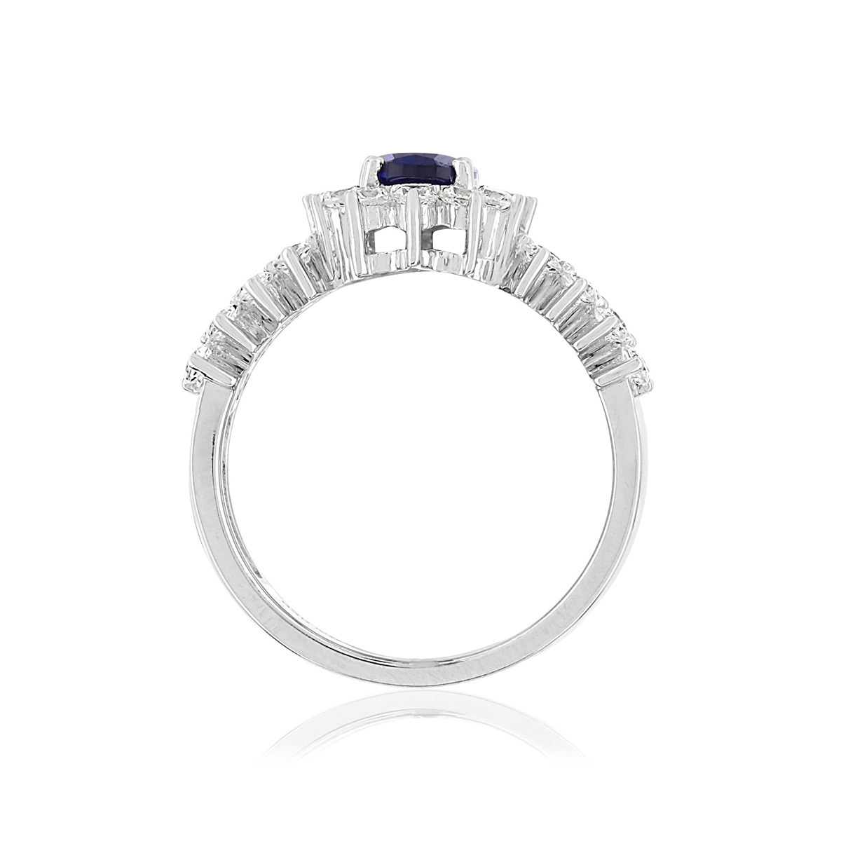 Bague argent 925 zirconia - vue V2