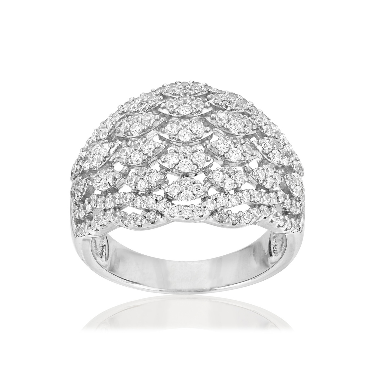 Bague argent 925 zirconia