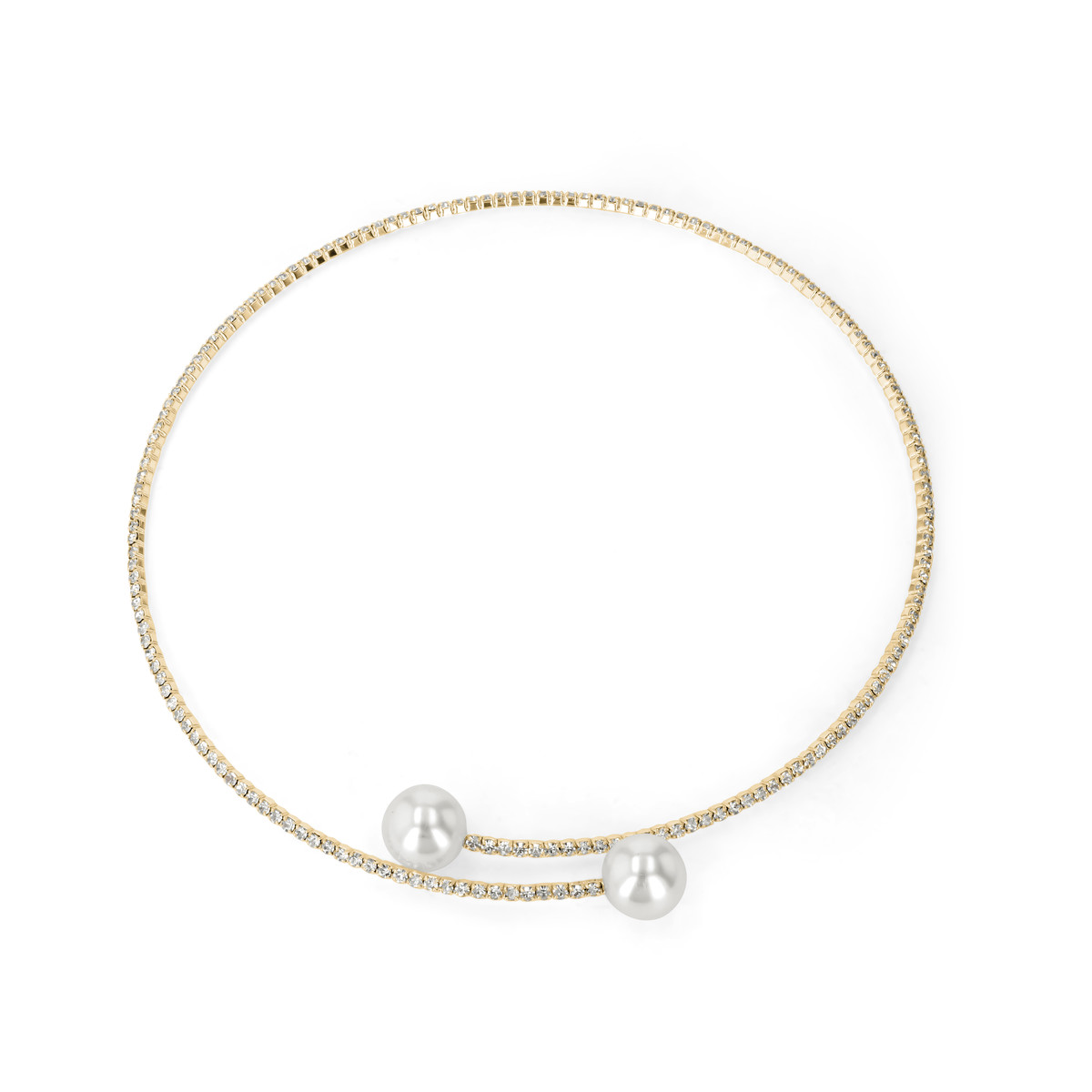 Collier fantaisie cristal